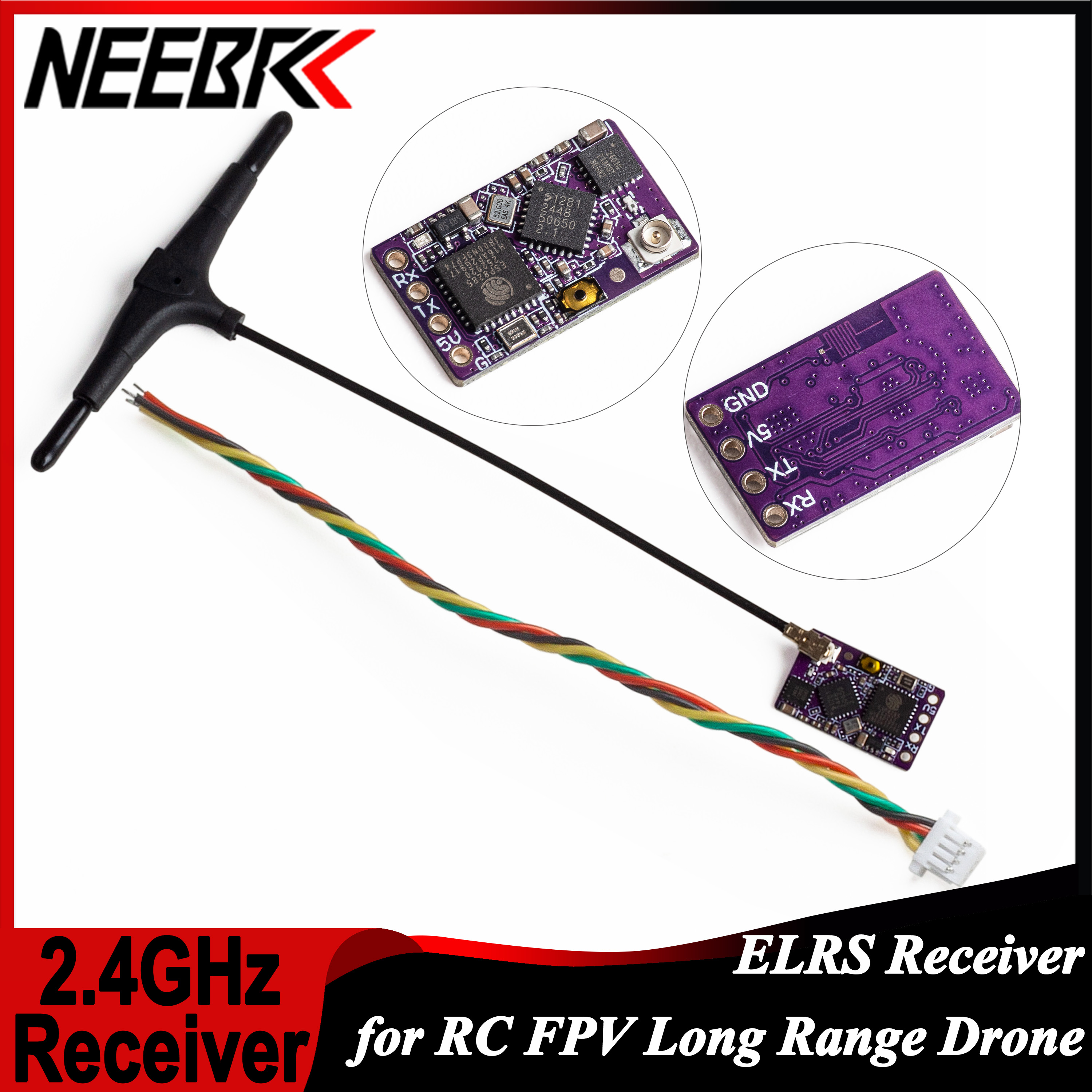 Drone Frame - 1/2/5/10PCS ELRS 2.4GHz RX Long Range