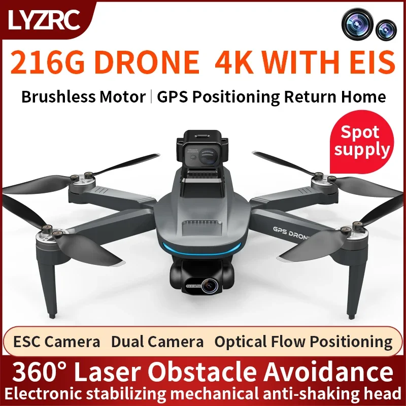 L200 PRO MAX Drone 4K 2-Axis P - Drone Gps Module recension och pris