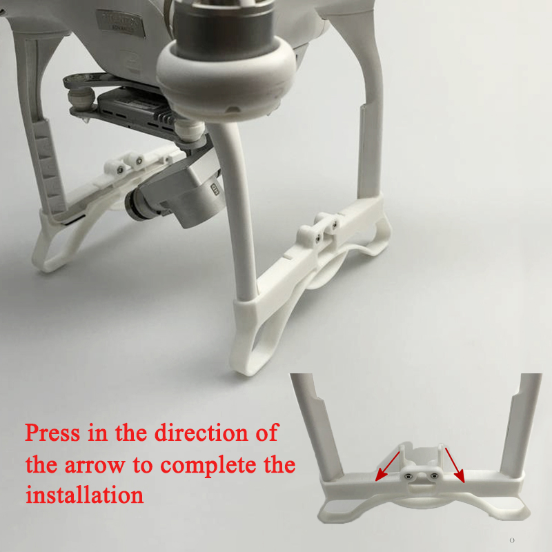 For DJI Phantom 3A/3P/3S/SE/4K - Drone Landing Gear recension och pris
