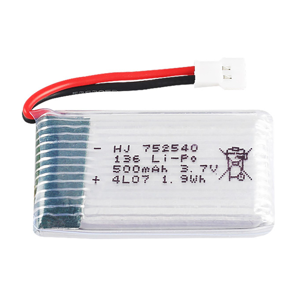 3.7V 500mAh 752540 Lipo Batter - Drone Charger recension och pris