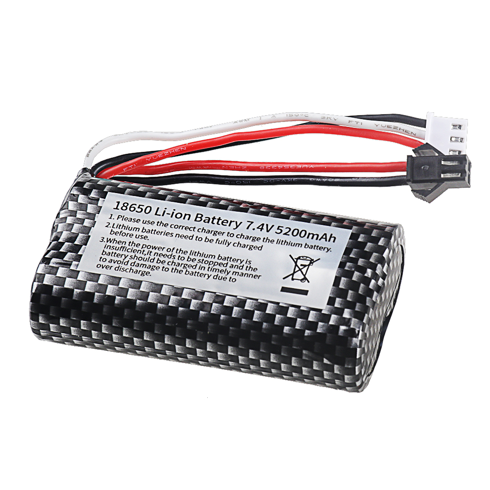 18650 7.4V 5200mAh Li-ion batt - Drone Charger recension och pris