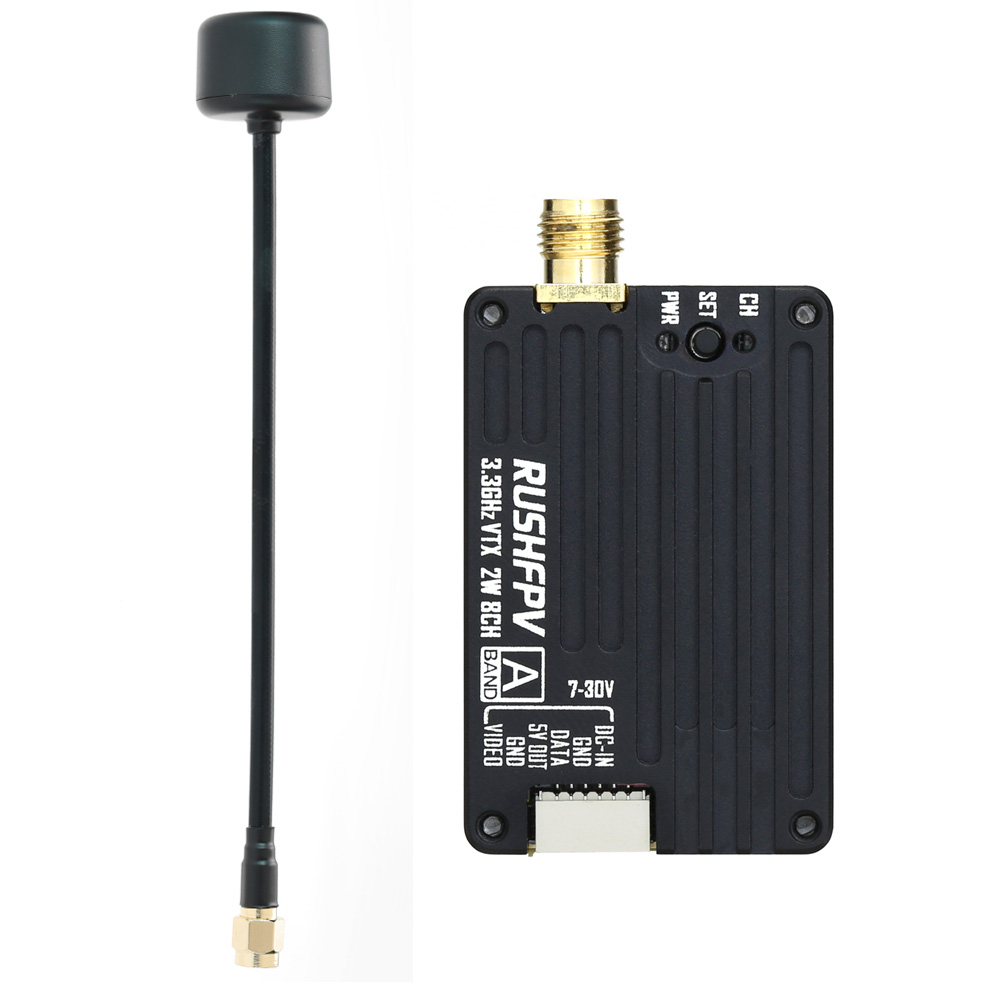 RUSHFPV 3.3G 2W VTX Transmitte - Drone Transmitter recension och pris