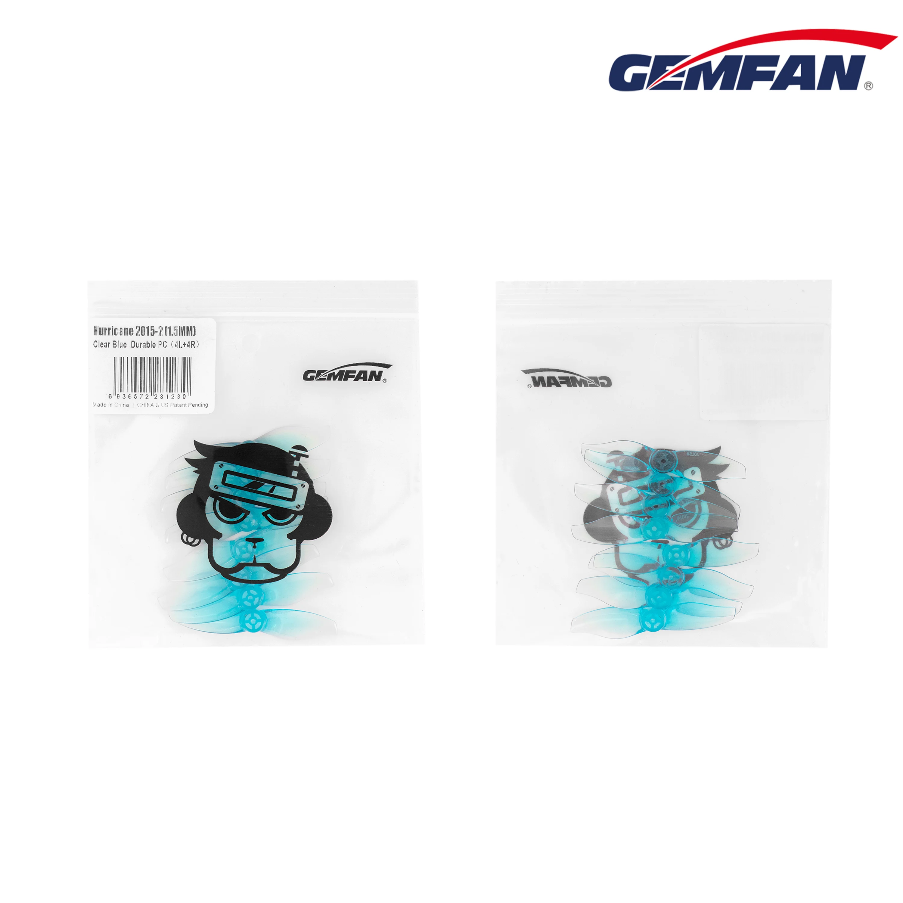 NEW 4Pairs GEMFAN 2015 Hurrica - Drone Propeller recension och pris