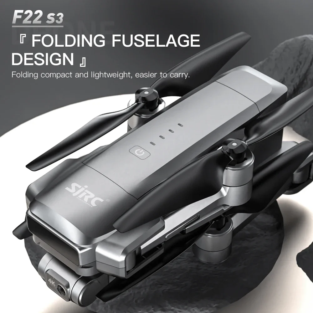 SJRC F22 S3 pro Foldable RC Qu - Drone Gps Mount recension och pris
