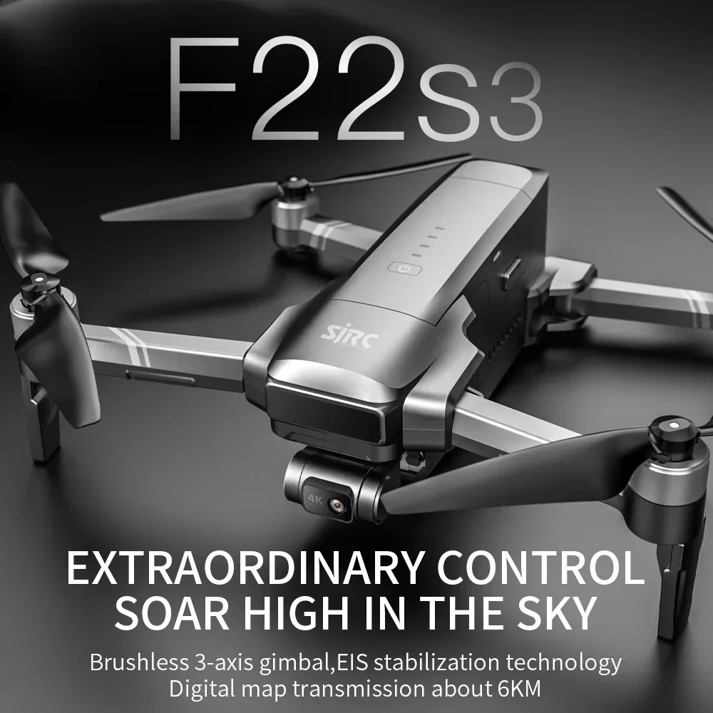 SJRC F22 S3 pro Foldable RC Qu - Drone Gps Mount recension och pris