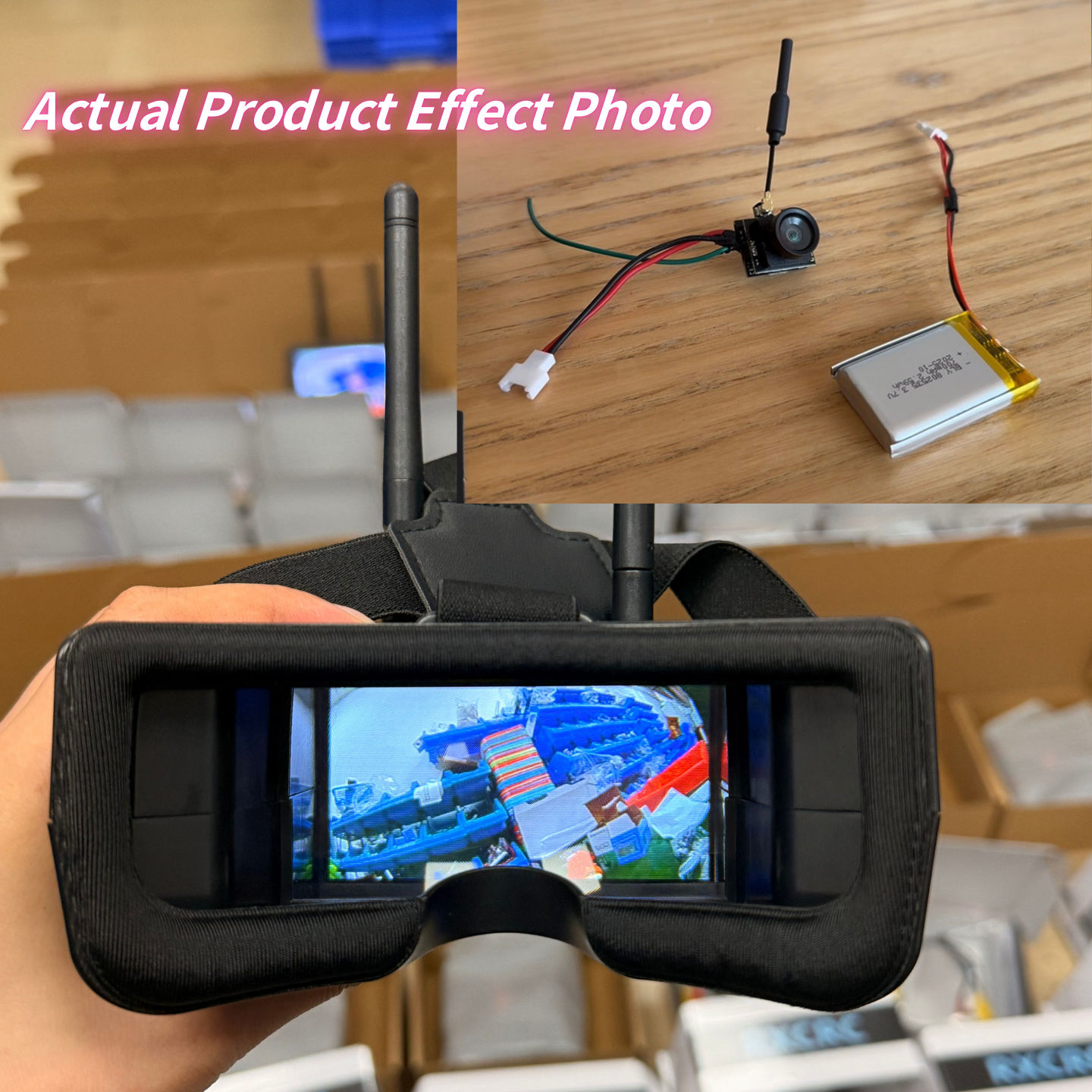 Slonwake 5.8G 48CH 200mW FPV D - Drone Frame recension och pris