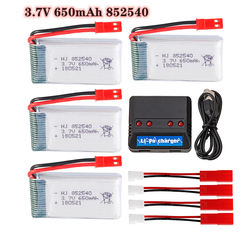3.7v 650mAh 852540 Lipo Batter - Drone Charger recension och pris