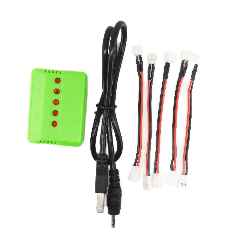 5PCS Cables And 1X 5 In 1 USB  - Drone Charger recension och pris