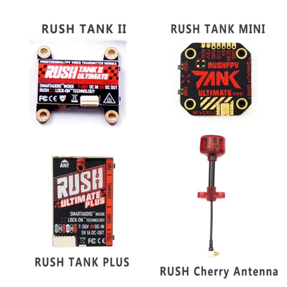 RUSH TANK Ultimate II/Mini/ PL - Drone Frame recension och pris