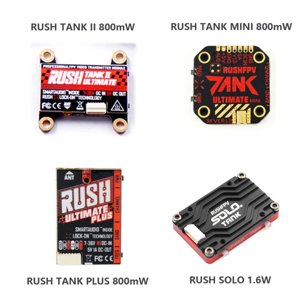 RUSH TANK Ultimate II/Mini/ PL - Drone Frame recension och pris