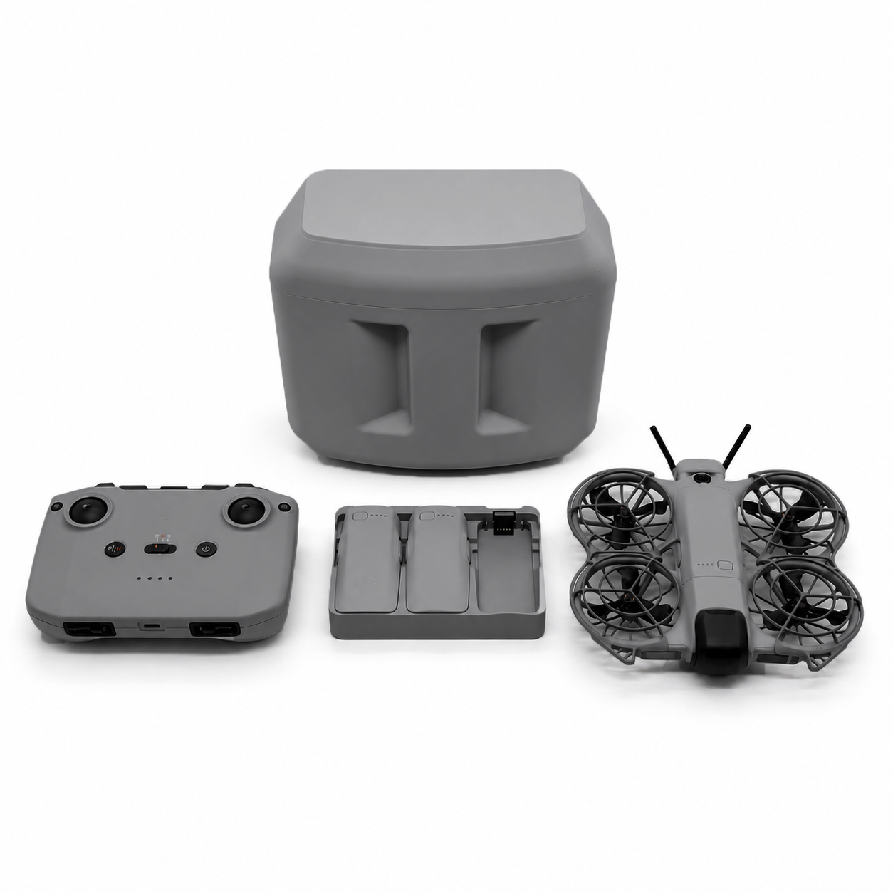 for DJI Neo 2 3D Printed Box w - Drone Battery Strap recension och pris