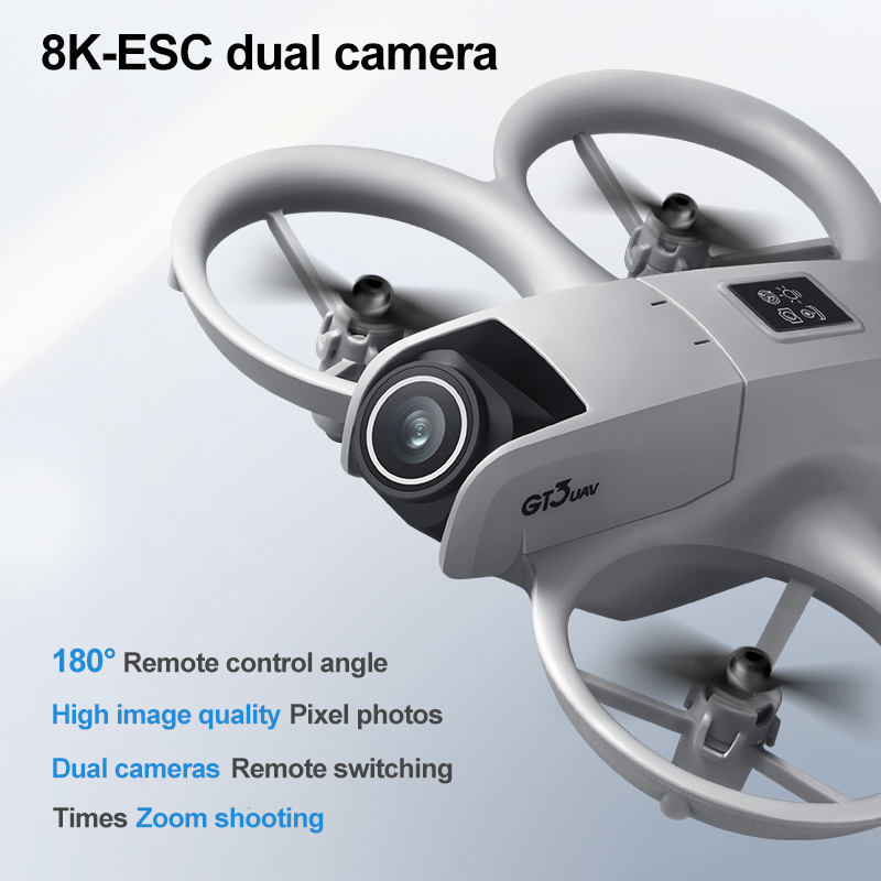 New GT3 Mini RC Drone 8K 5G Ae - Drone Charger recension och pris